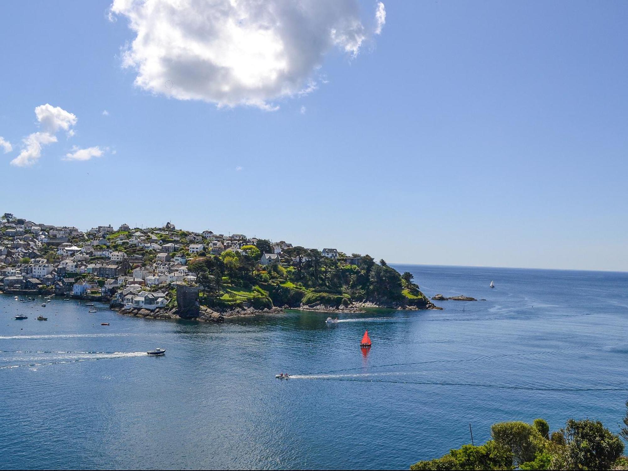 The Wheelhouse Villa Fowey Exterior foto